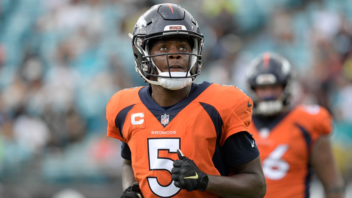 Broncos prepare for Ravens without Hamler, Jeudy