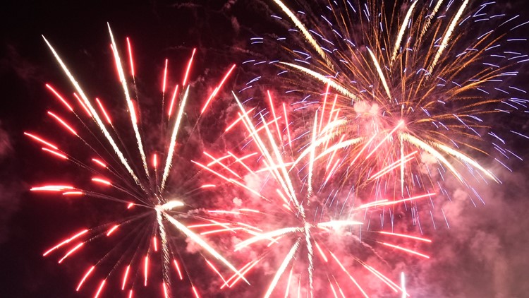 Largest public fireworks display in Colorado is back