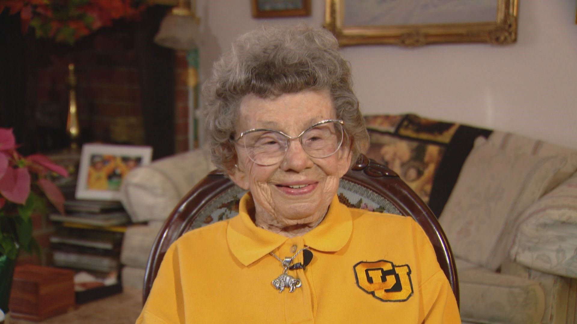 A longtime local star - Peggy Coppom is now making people smile across America.