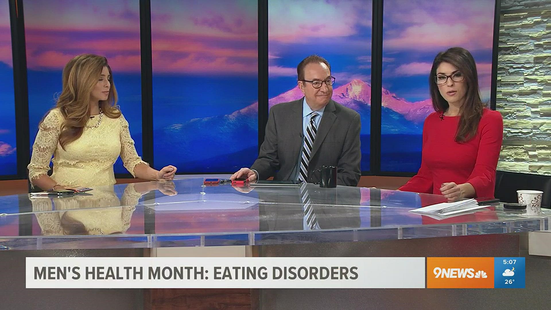 9NEWS reporter Eddie Randle reports on the growing trend of male eating disorders.