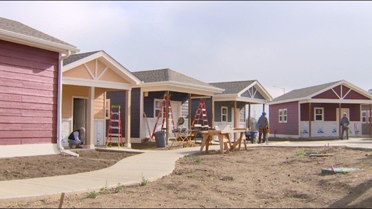 Longmont Tiny Home Village Opens To Veterans | 9news.com