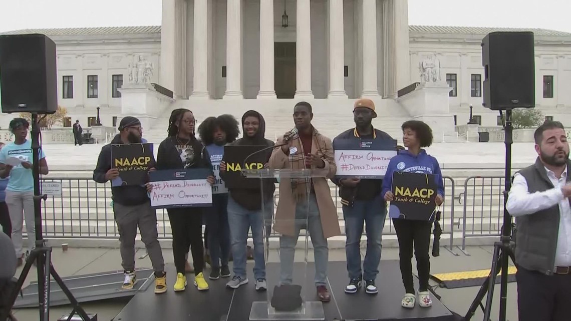 Supreme Court hears arguments in affirmative action case | 9news.com