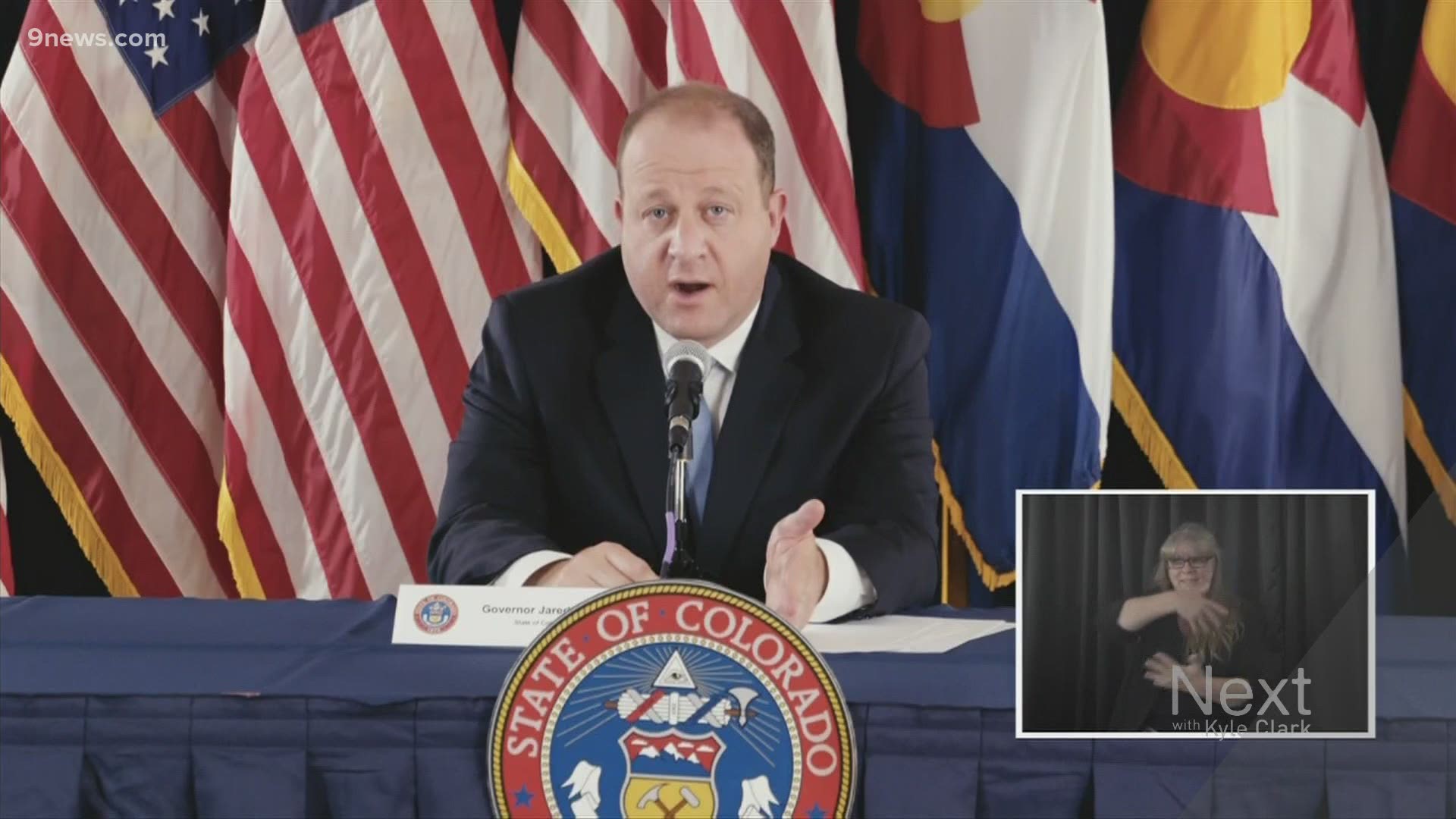Gov. Polis said social distancing is a numbers game and most Coloradans are helping the state win, despite what happened at Boulder Creek.