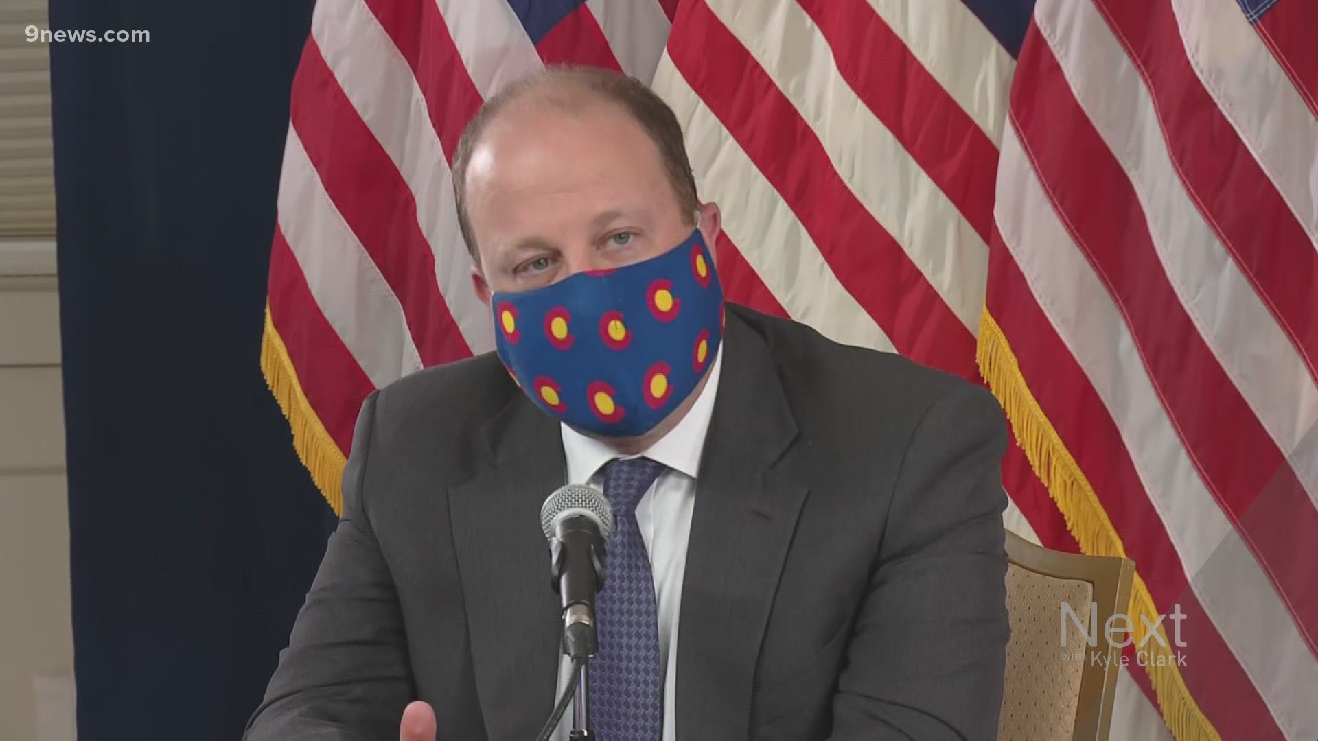 Gov. Polis (D) announced a statewide mask mandate that he previously said was unenforceable and might not help. Some Republicans challenged him within hours.