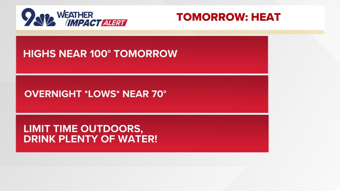Denver faces heat advisory as temps near 100 degrees: Weather Impact ...