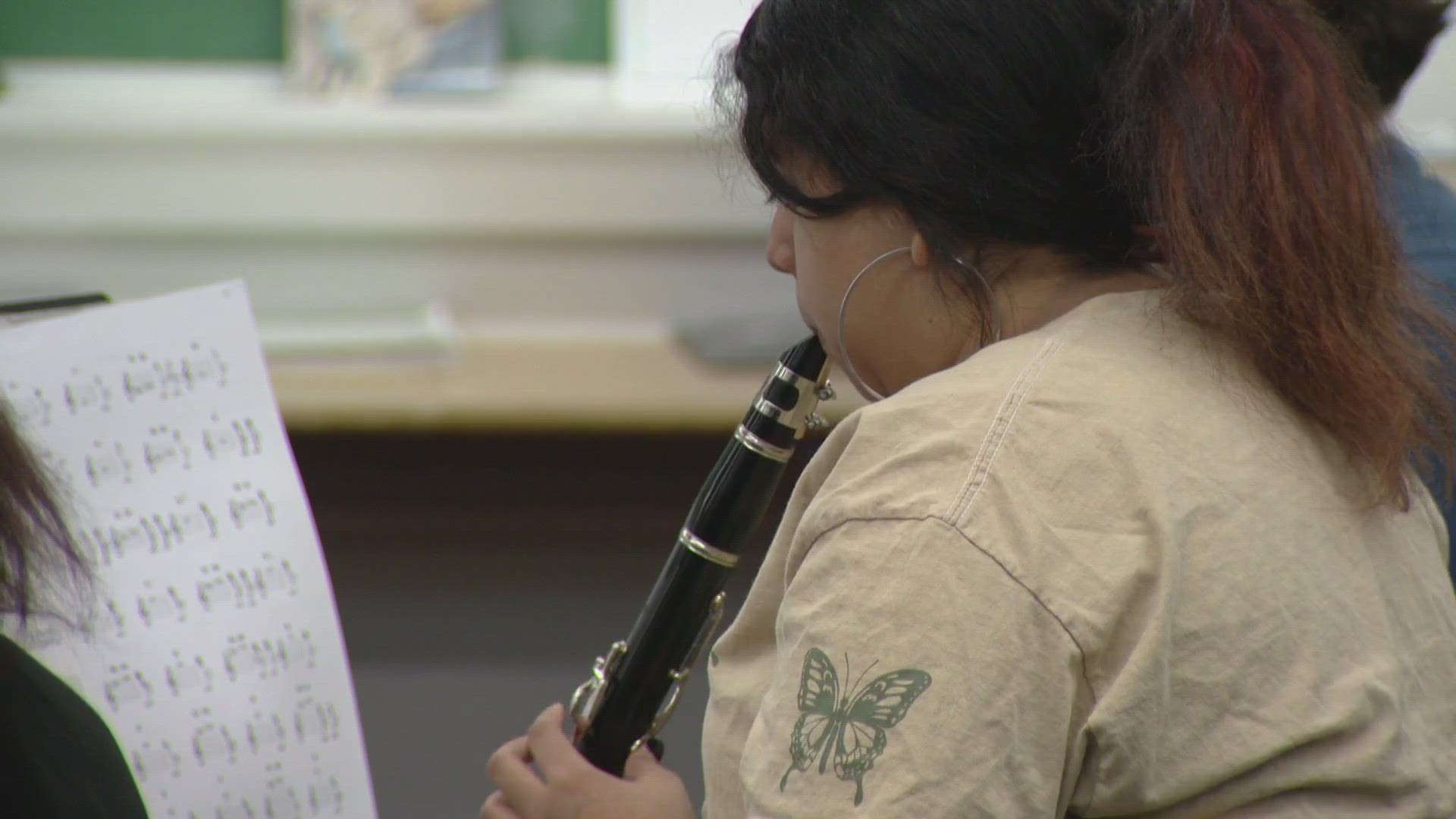 The nonprofit drive asks the public for money to pay to repair instruments that are donated for students in struggling music programs across Colorado.