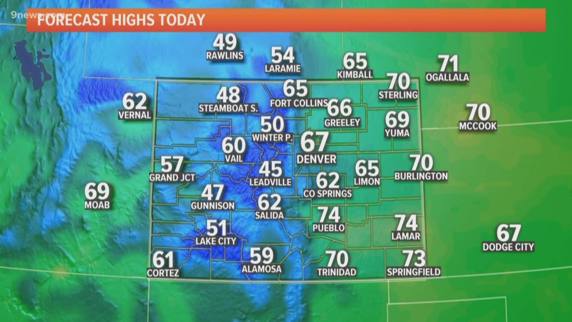 Becky Ditchfield has your Tuesday afternoon forecast.