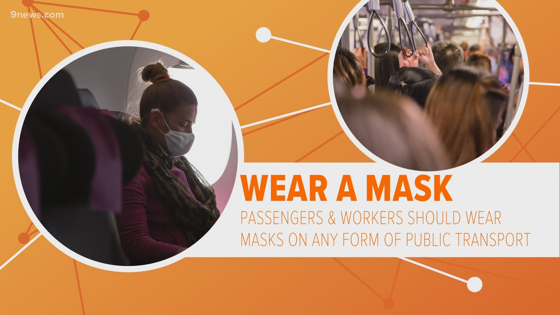 With rising cases in Colorado and across the country, the CDC has a new guidance strongly recommending people wear face coverings while traveling.