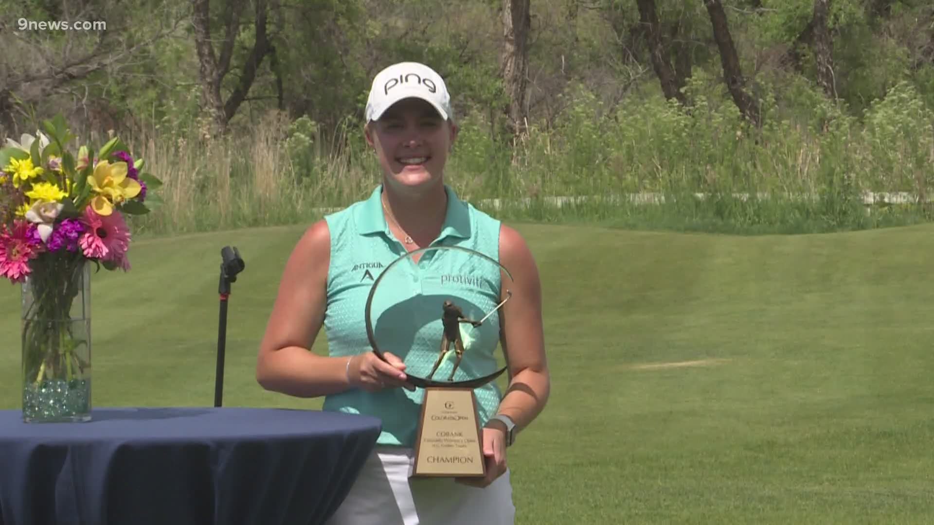 The Westminster native captured her first professional win in her home state on Friday.