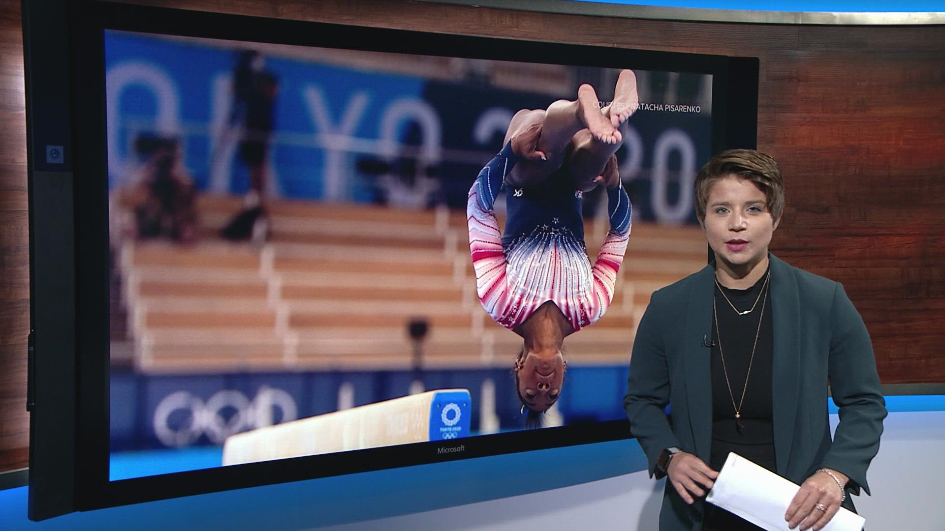 Why are we so hesitant to celebrate small victories? 9NEWS sports reporter Arielle Orsuto says Simone Biles winning bronze on the beam is a big deal.