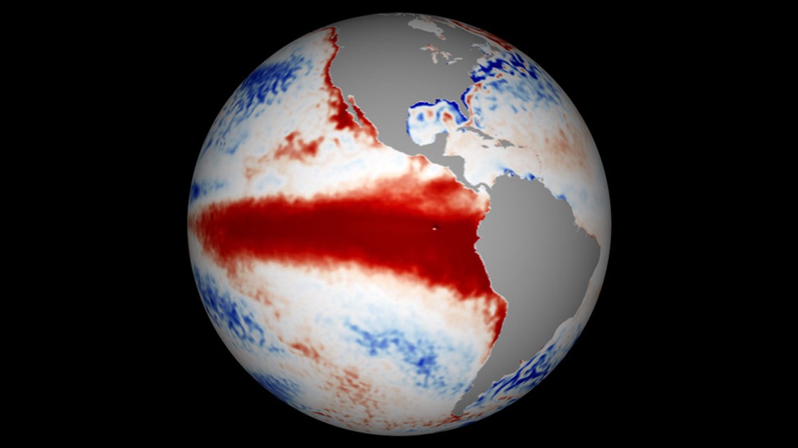 A computer model predicts a severe El Niño event next winter