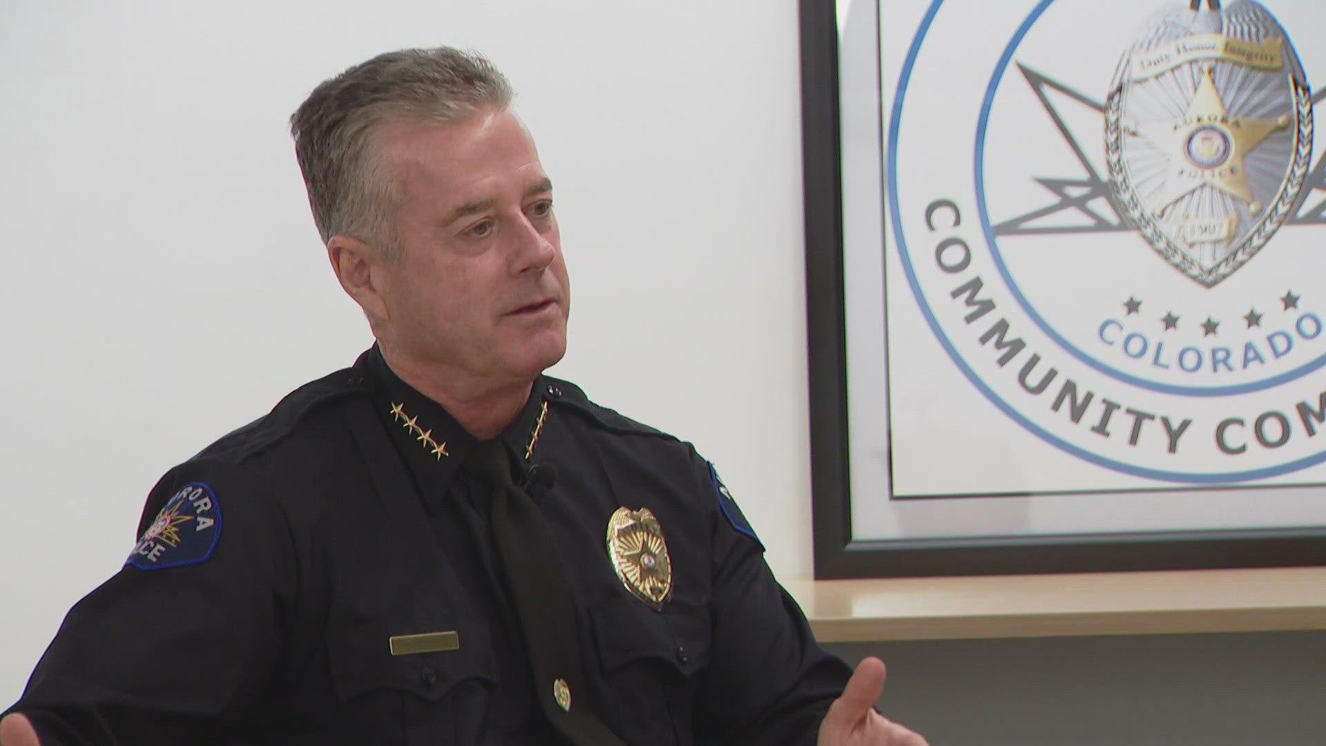 Todd Chamberlain is the city of Aurora's sixth police chief in the last five years. The city decided to hire him without community input.