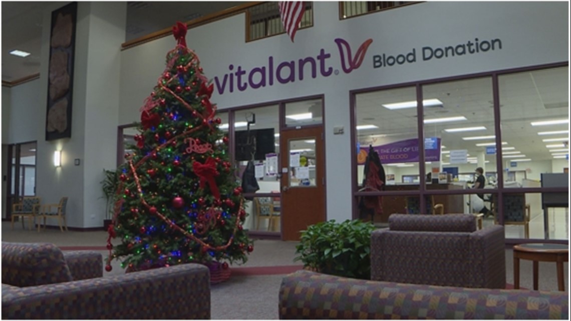 Beberapa warga Colorado menghabiskan Natal mereka dengan mendonorkan darah