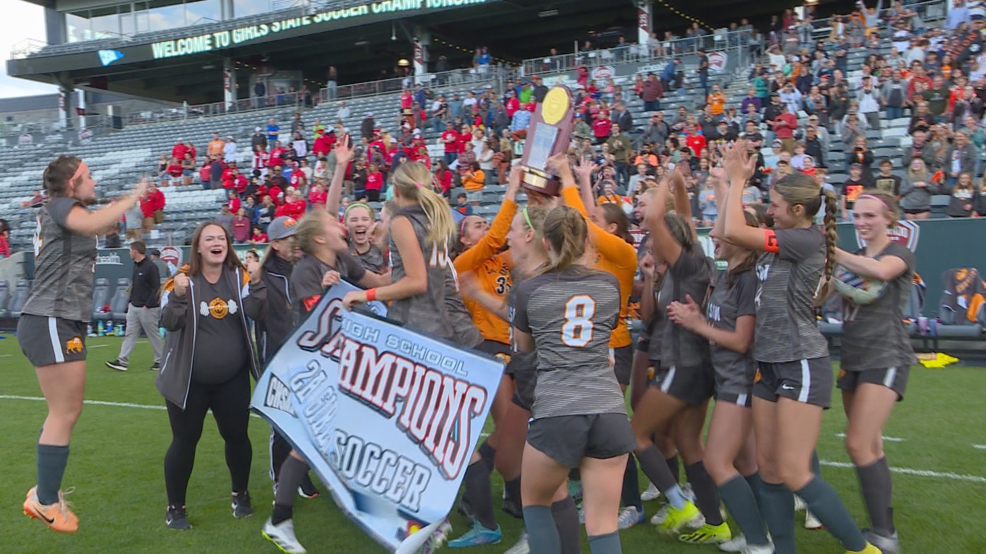 The Bison outlasted Buena Vista 2-1 in double overtime of the 2024 Class 2A state title game.