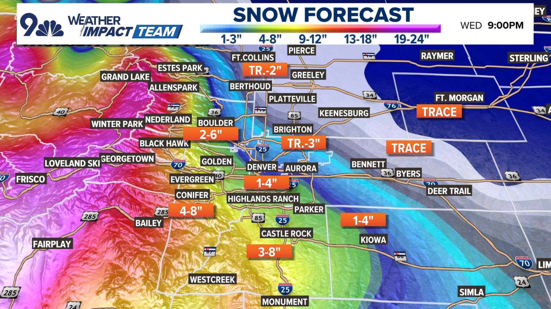 Snow, winter storm to affect Denver, Colorado Thanksgiving travel ...