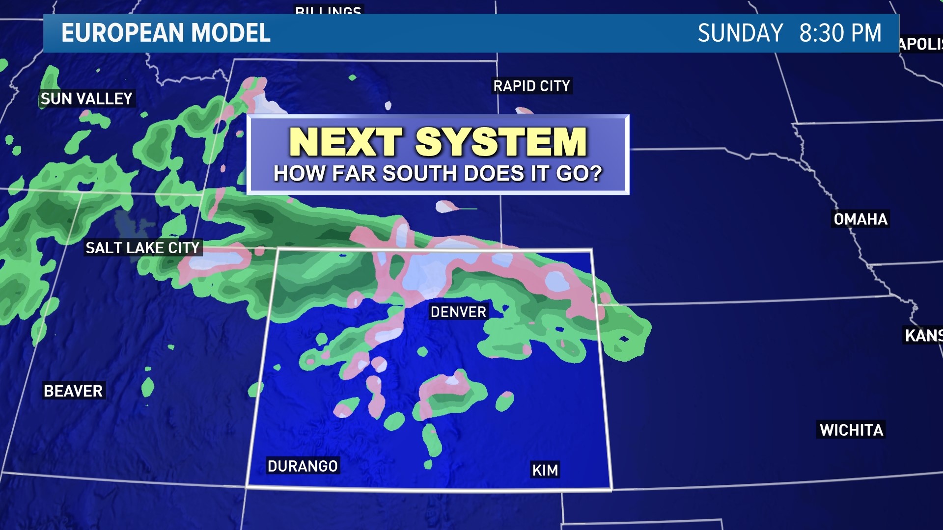 Snow Possible In Denver Sunday And Monday | 9news.com