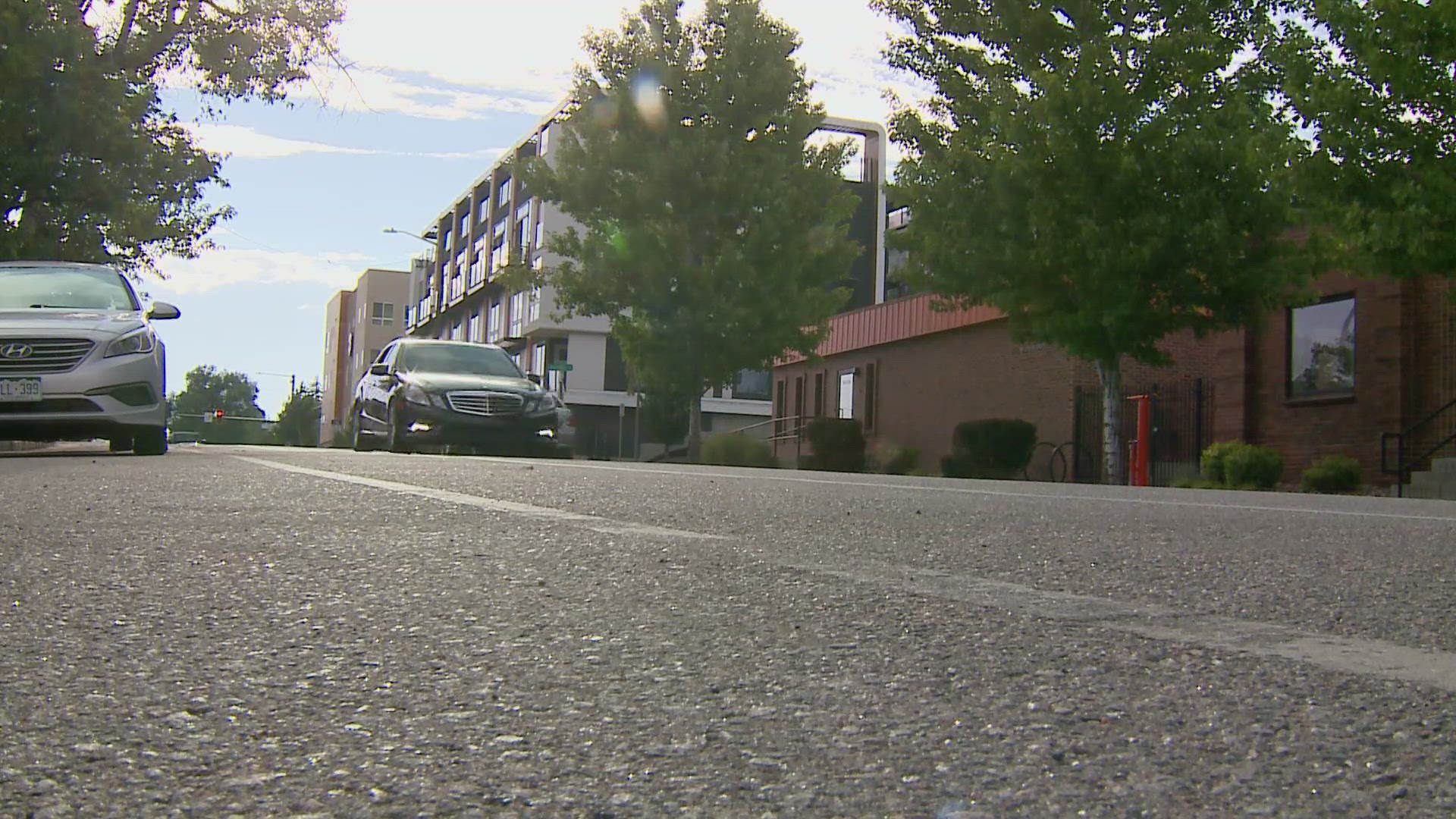 The City of Denver is talking about adding a protected bike lane on a stretch of a street north of Sloan's Lake. That would mean getting rid of street parking.