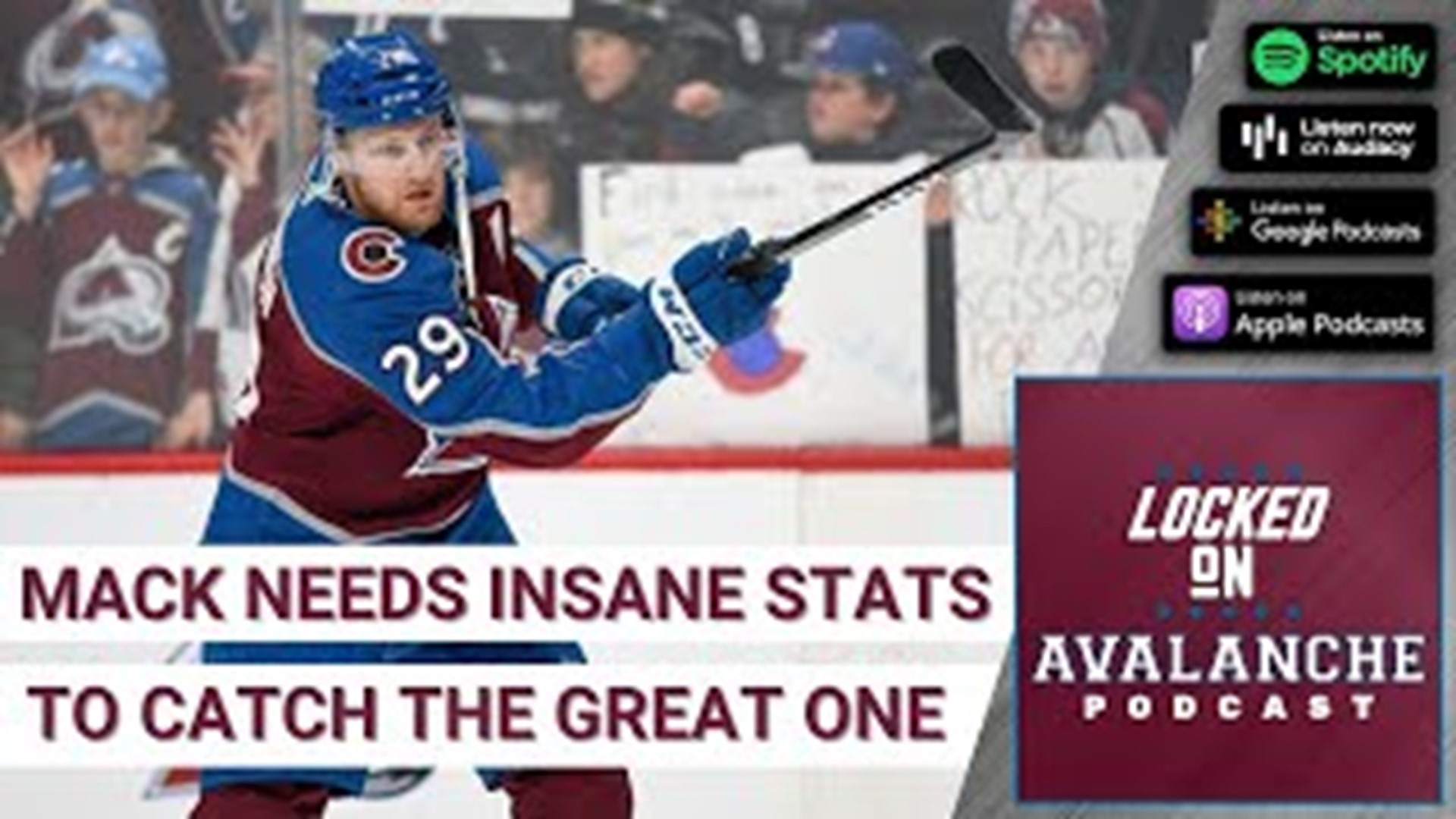 If Nathan MacKinnon played another 13 seasons which would take him to the age of 40, what would he need to average per year in certain categories to catch Gretzky?