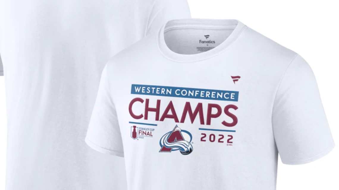 Avalanche fans ready to get 2022 Stanley Cup Final merchandise