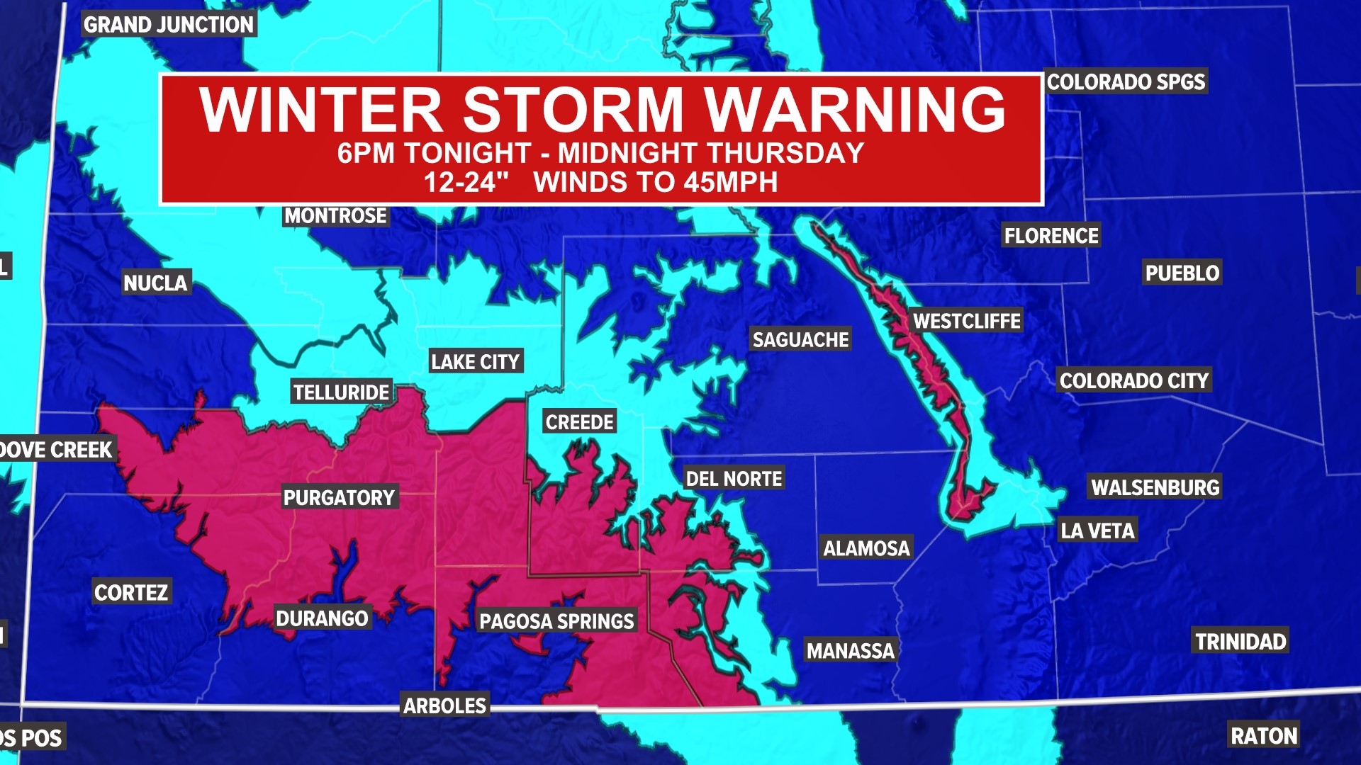 Denver metro area gets its first measurable snow on Thursday | 9news.com