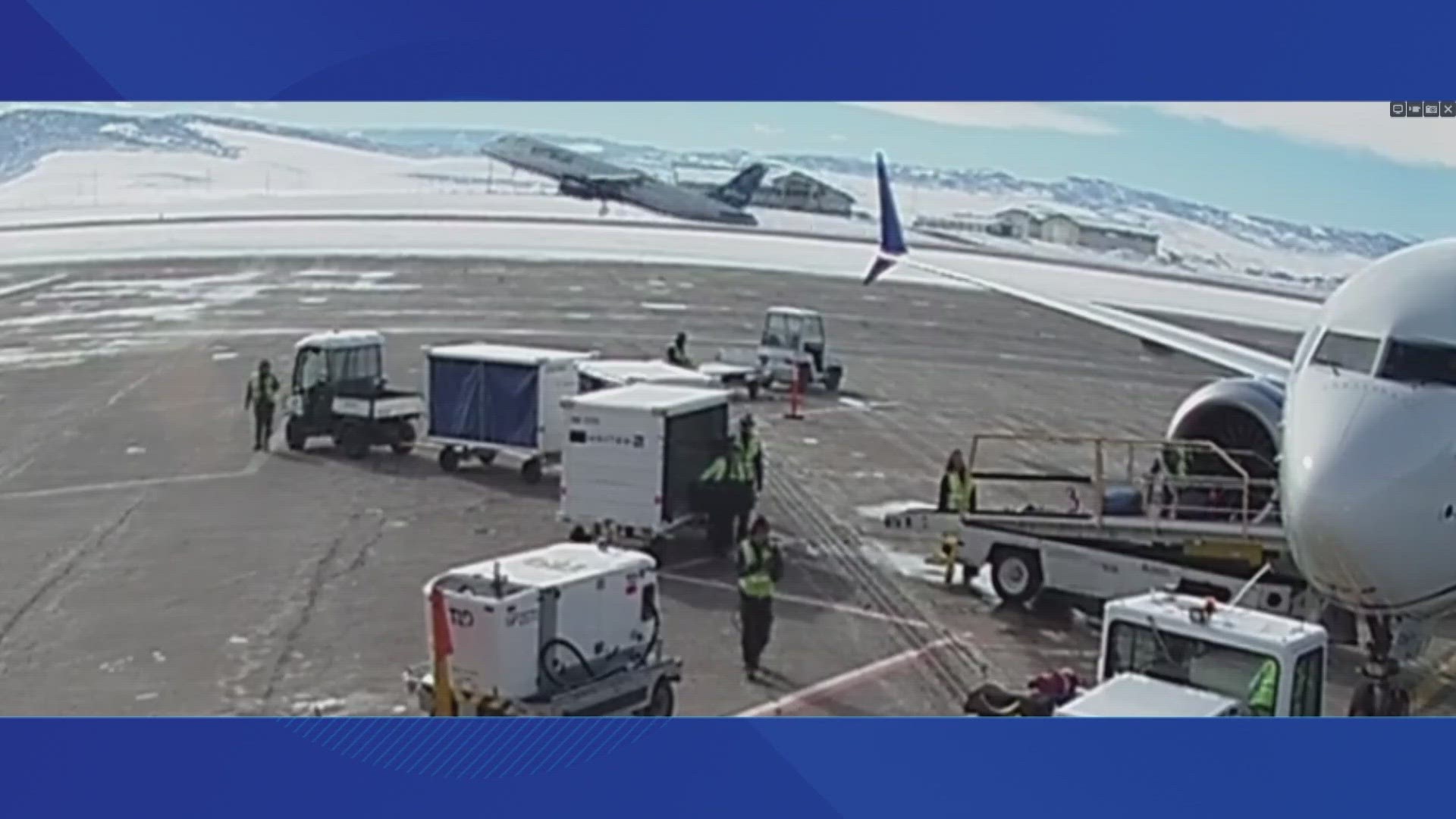 The incident happened in January 2022 at an airport near Steamboat Springs. The NTSB says no one was injured.