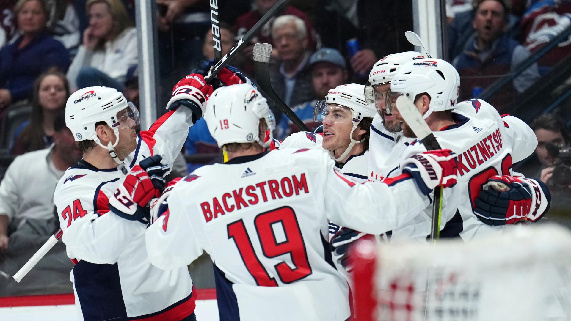 Washington Capitals snap Colorado Avalanche's 9game win streak