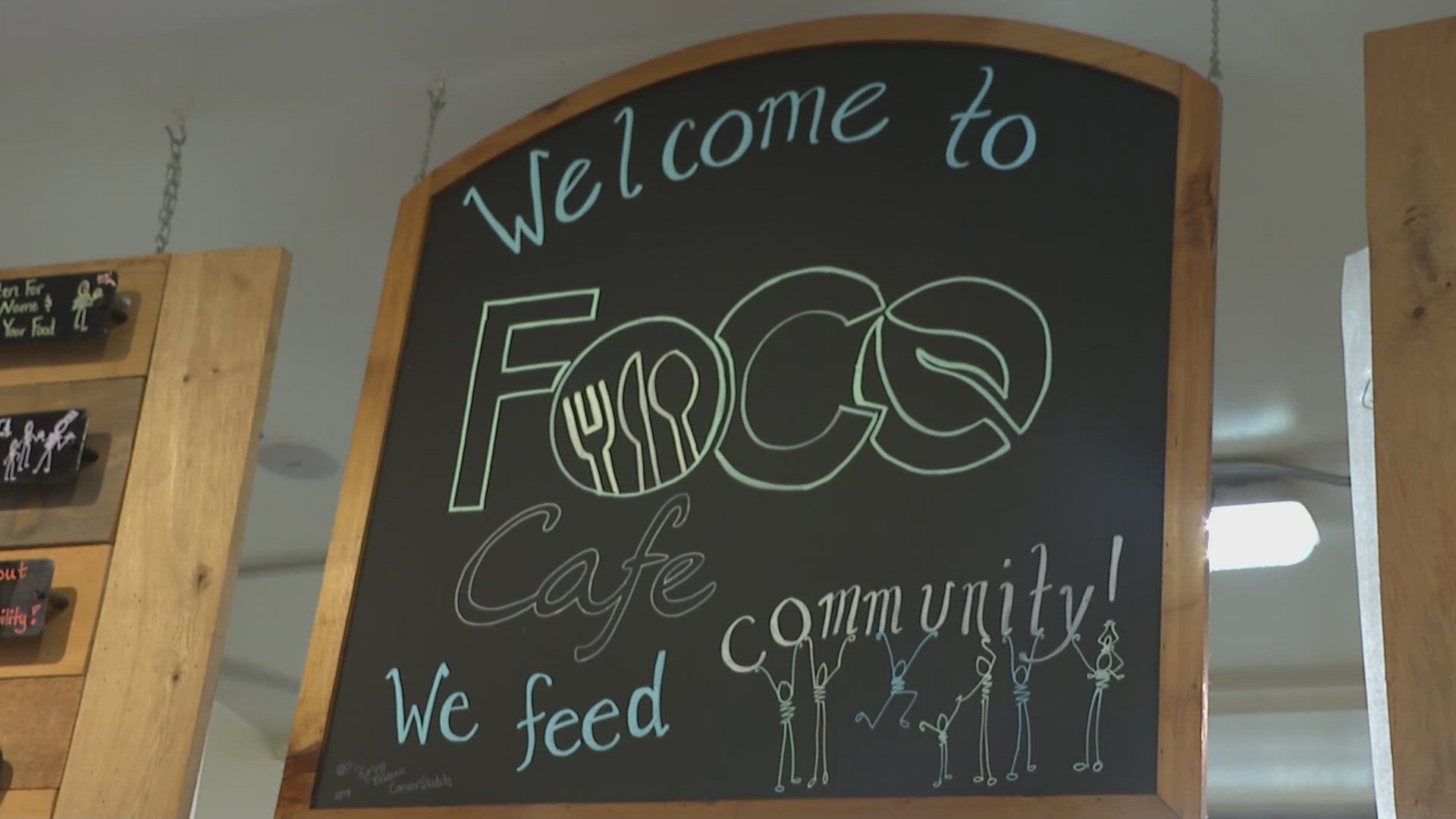 FoCo Cafe offers a unique pay model, allowing customers to pay what they can. You can pay full price, what you can afford or volunteering your time and service.