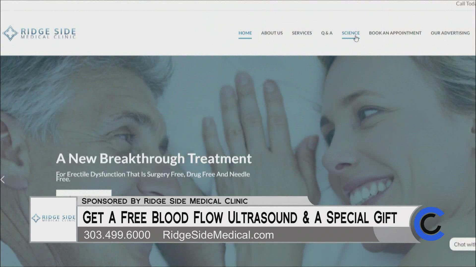 Call Ridge Side at 303.499.6000. Mention COCO for a free exam, blood flow ultrasound and special gift! Learn more at RidgeSideMedical.com. **PAID CONTENT**