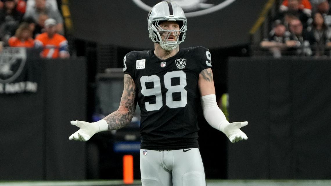 Ravens nix trade for Maxx Crosby after star pass rusher fails his physical, AP source says