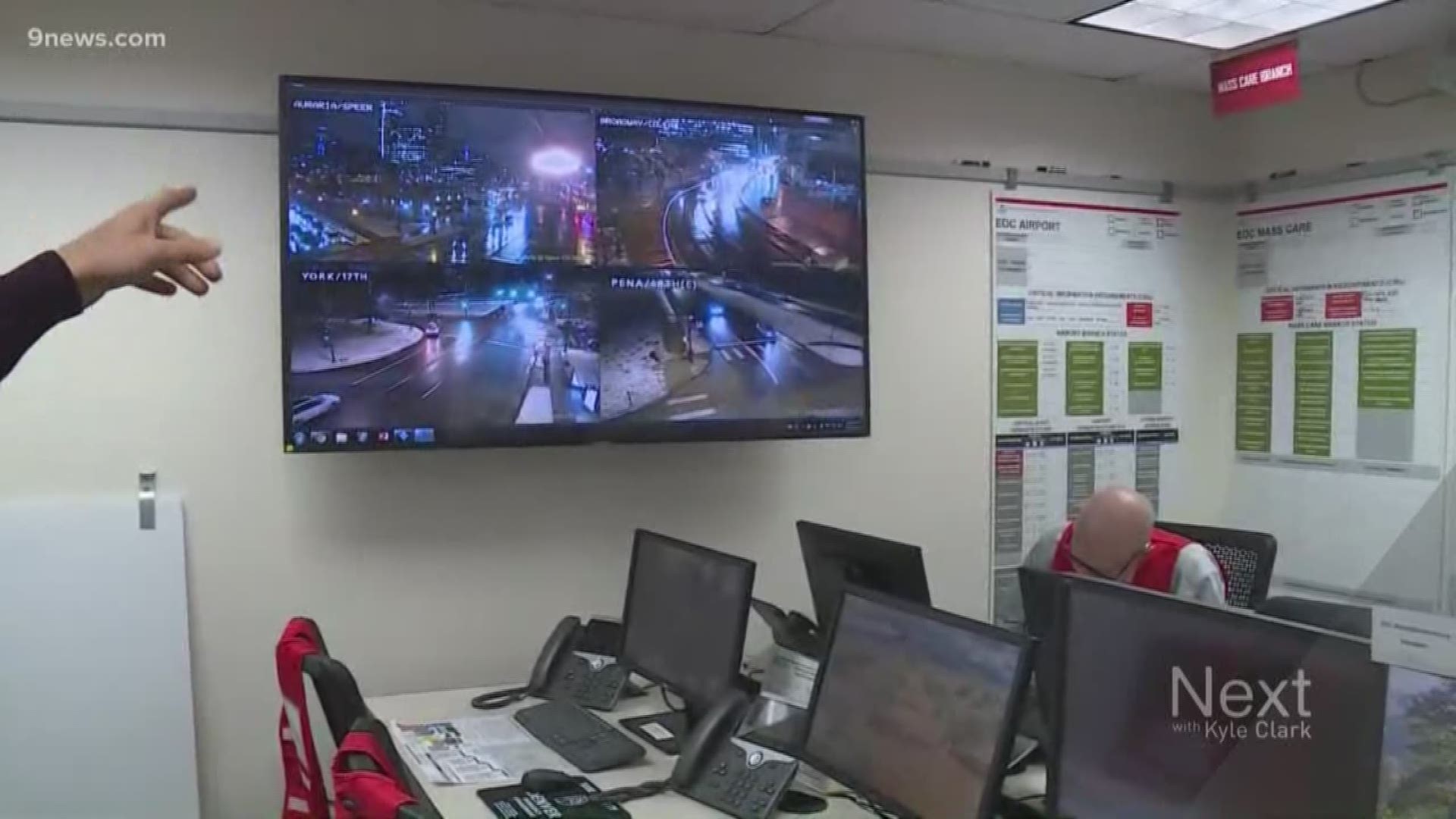 We visited the bunker beneath city hall - Denver's Emergency Management Operations Center to see how they handle winter storms in the city.