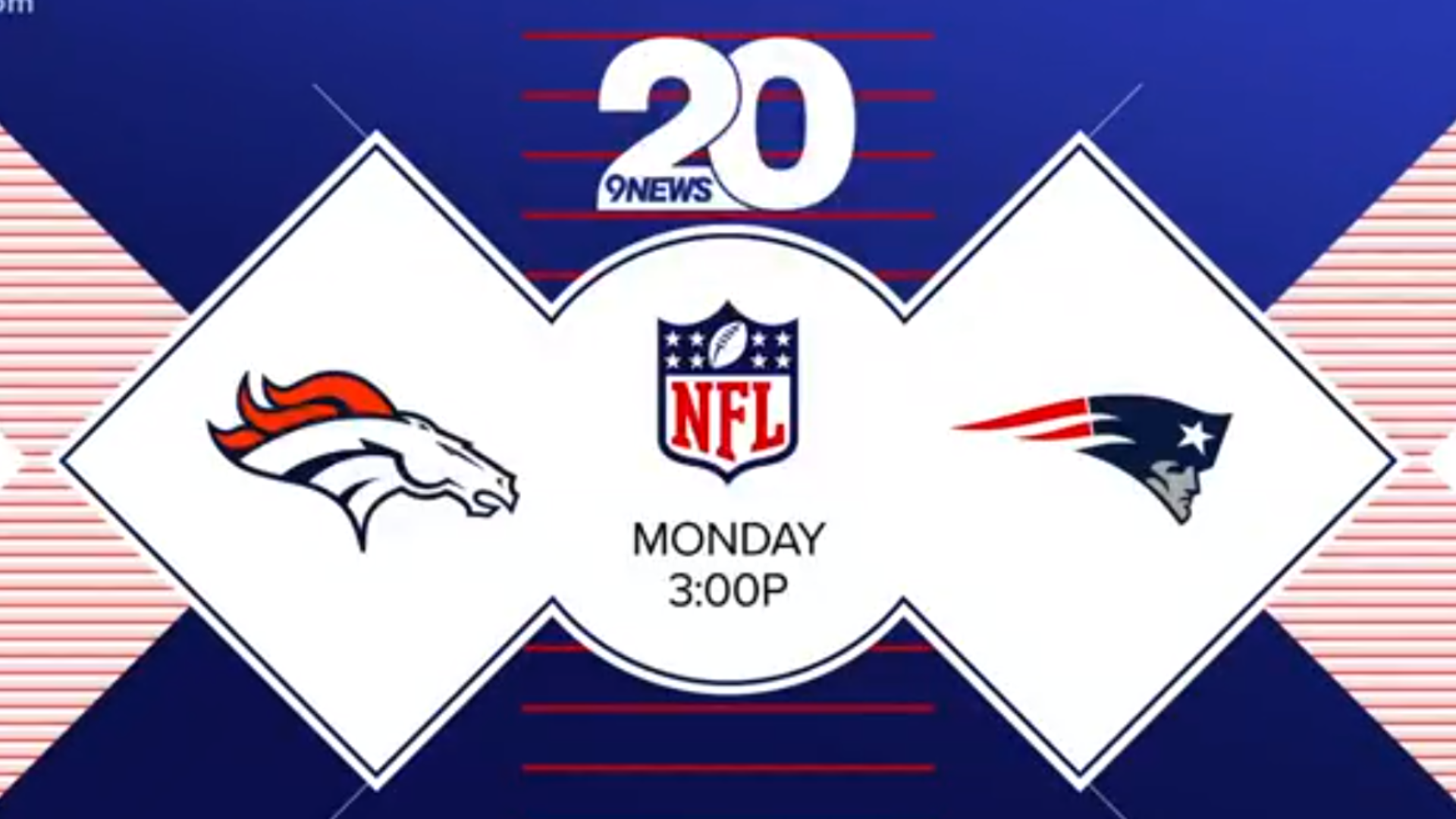 Where to watch the Broncos vs. Patriots game live on Oct. 12