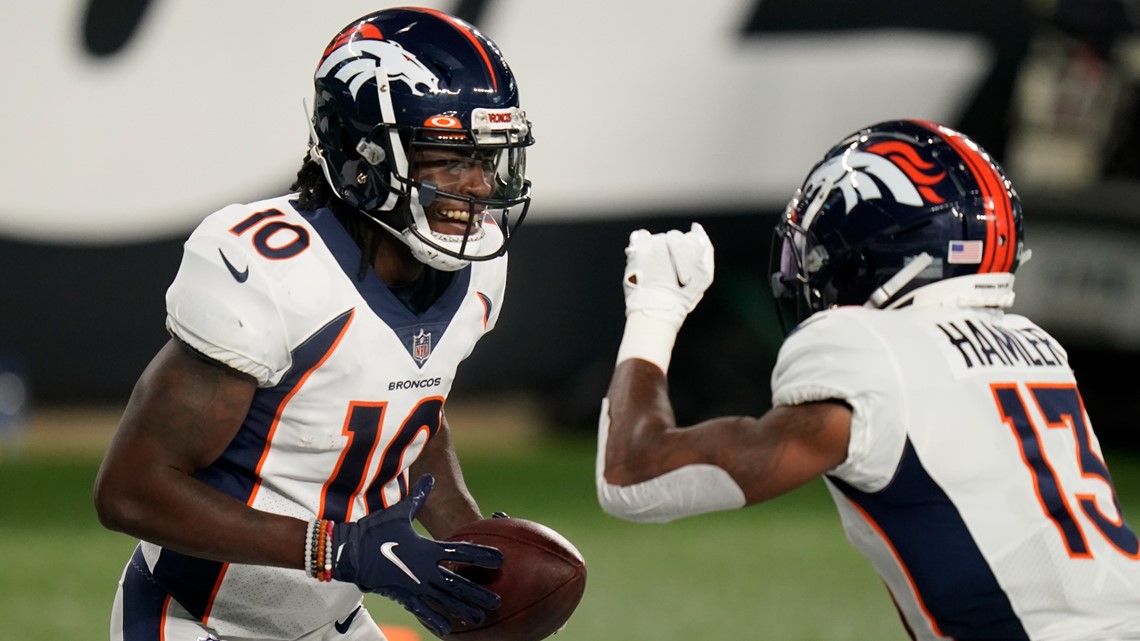 Denver Broncos free agency wide receivers NFL offseason 2021