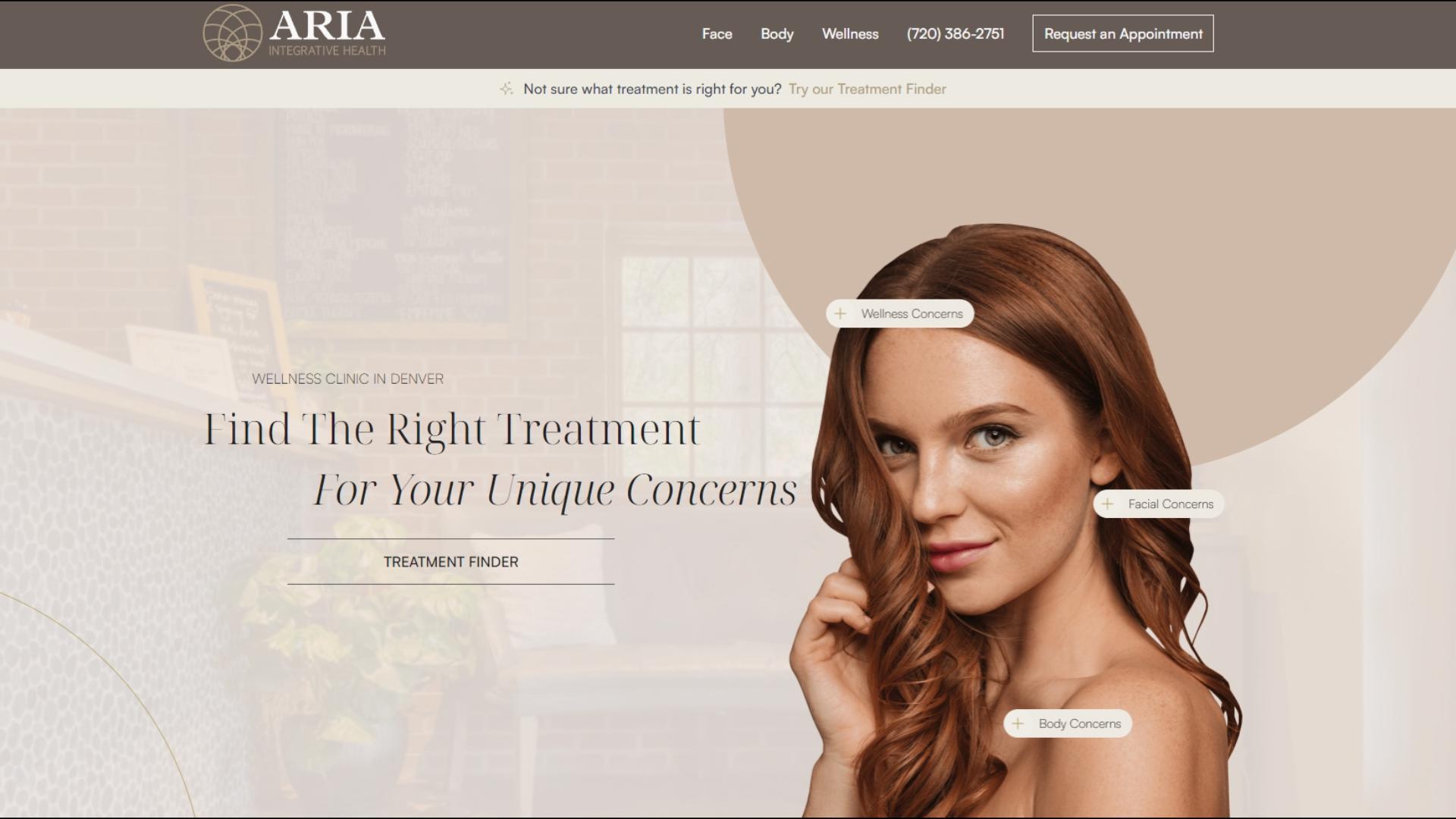 Aria has more aesthetic technologies than anyone! Visit AriaIntegrativeHealth.com to see the full menu of services and sign up for your free consultation. **PAID**