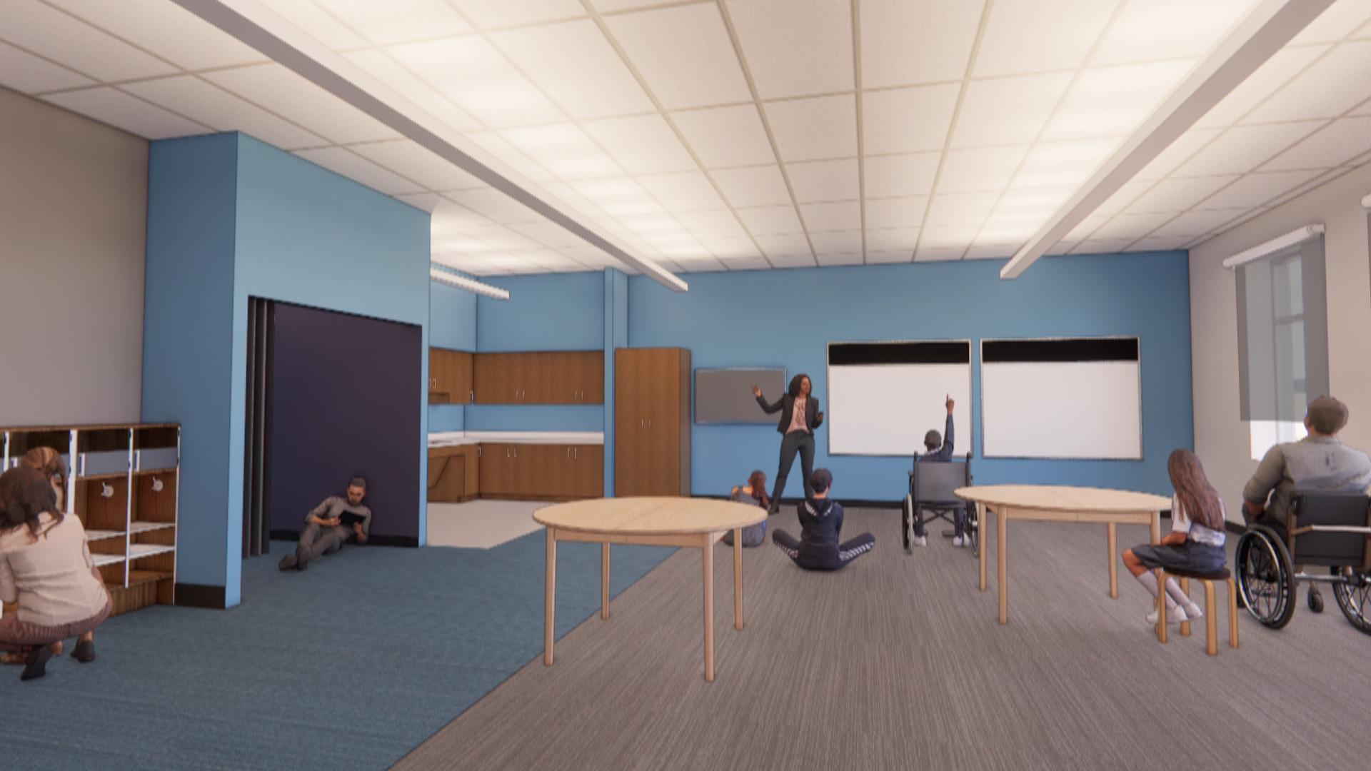 Jefferson County students help build new special needs school