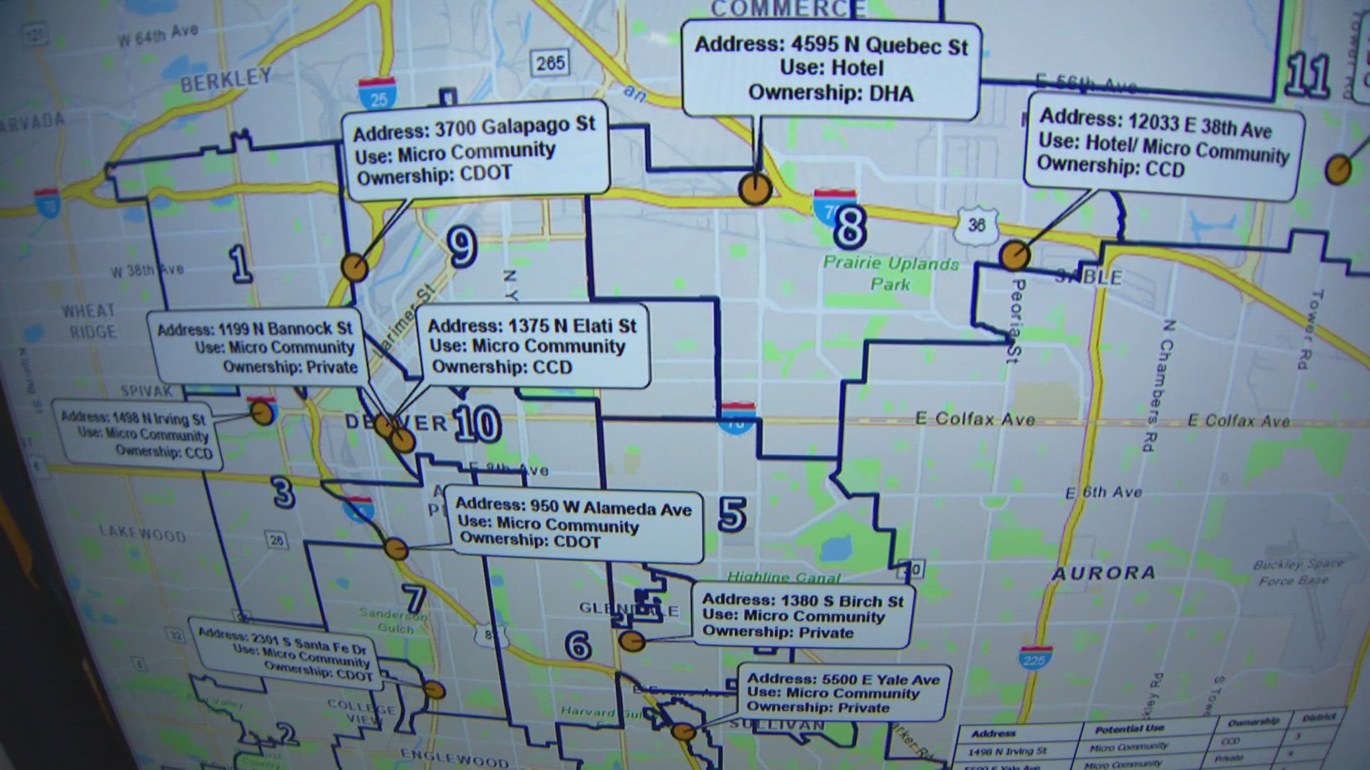 There are sites in every city council district. But some of the locations in the city's wealthiest neighborhoods are still a secret.