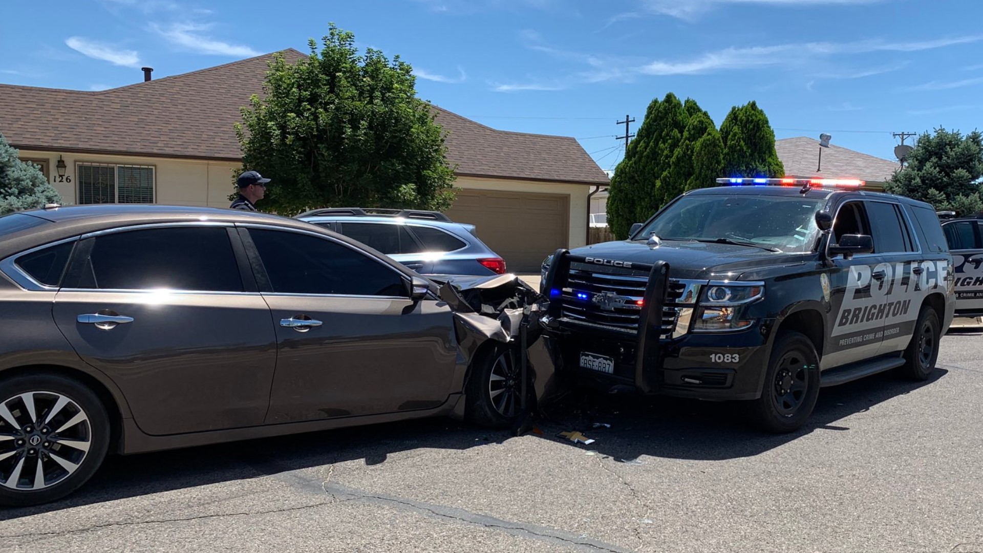 Raul Ortega, 51, is charged with multiple counts after reportedly carjacking a vehicle in Commerce City that had a child inside, the district attorney's office said.