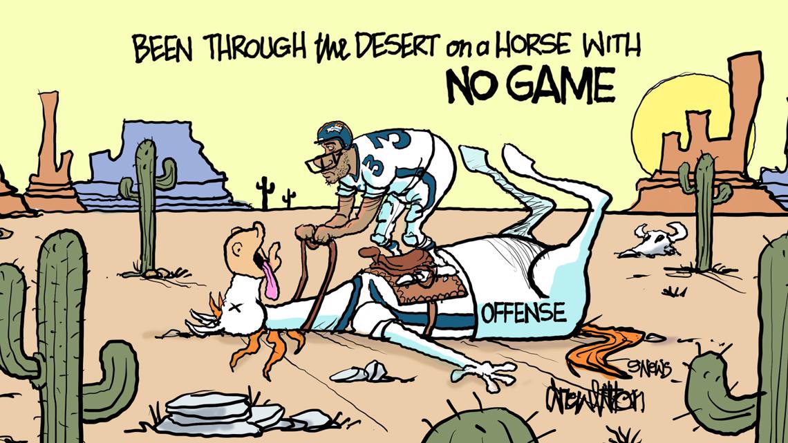 Drew Litton latest cartoon take on the Colorado Rockies for The Gazette, Sports