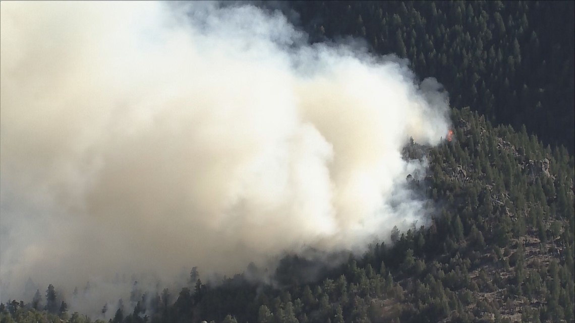 Wildfire that prompted evacuations near Lyons now 75% contained | 9news.com