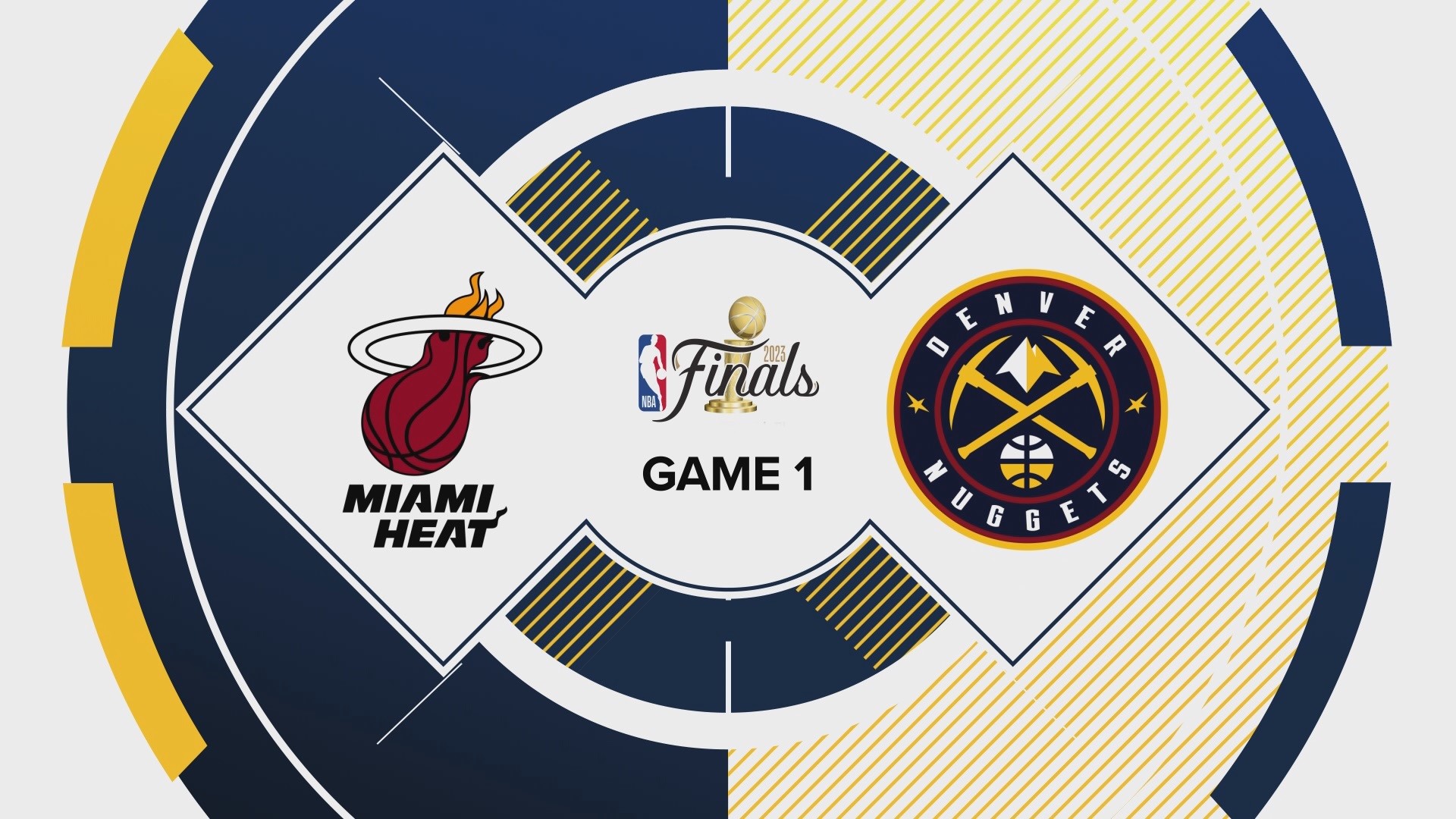 Game 1 between the Denver Nuggets and Miami Heat tips off Thursday night at Ball Arena.