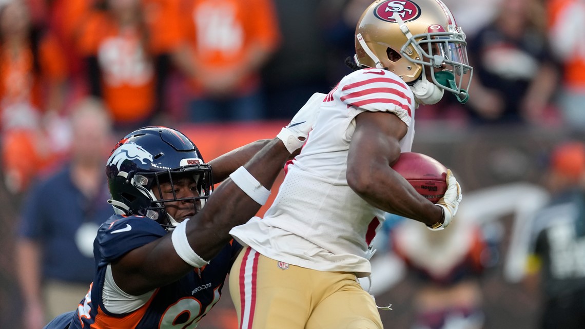 49ers vs. Broncos final score, result: Broncos hang on to win 'Sunday Night  Football' nail-biter