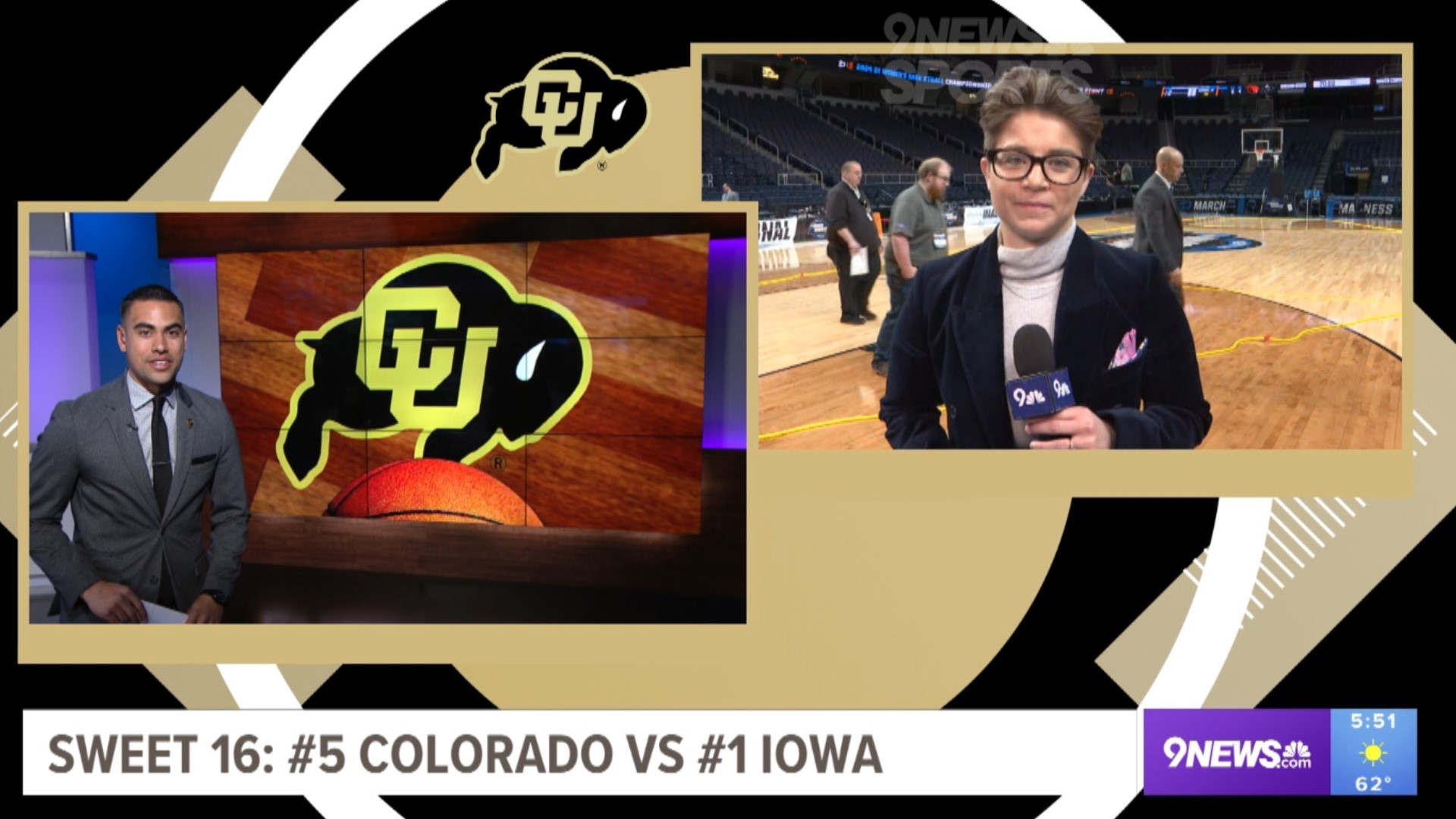 The Colorado Buffaloes lost to Caitlin Clark and the Iowa Hawkeyes in the Sweet 16 round of the NCAA Tournament on Saturday.