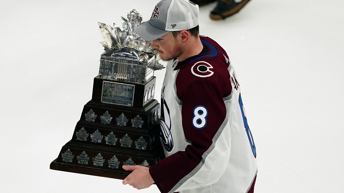 Whoops: the Colorado Avalanche dented the Stanley Cup - Axios Denver
