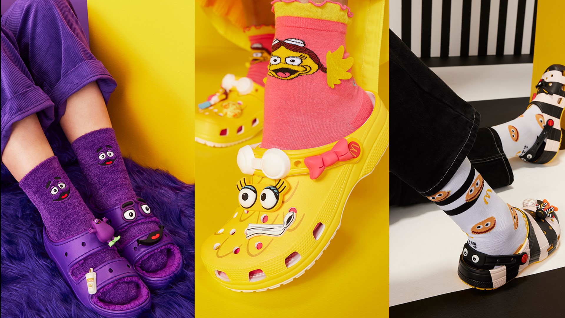 Crocs, McDonald's team up on unusual line of footwear | 9news.com