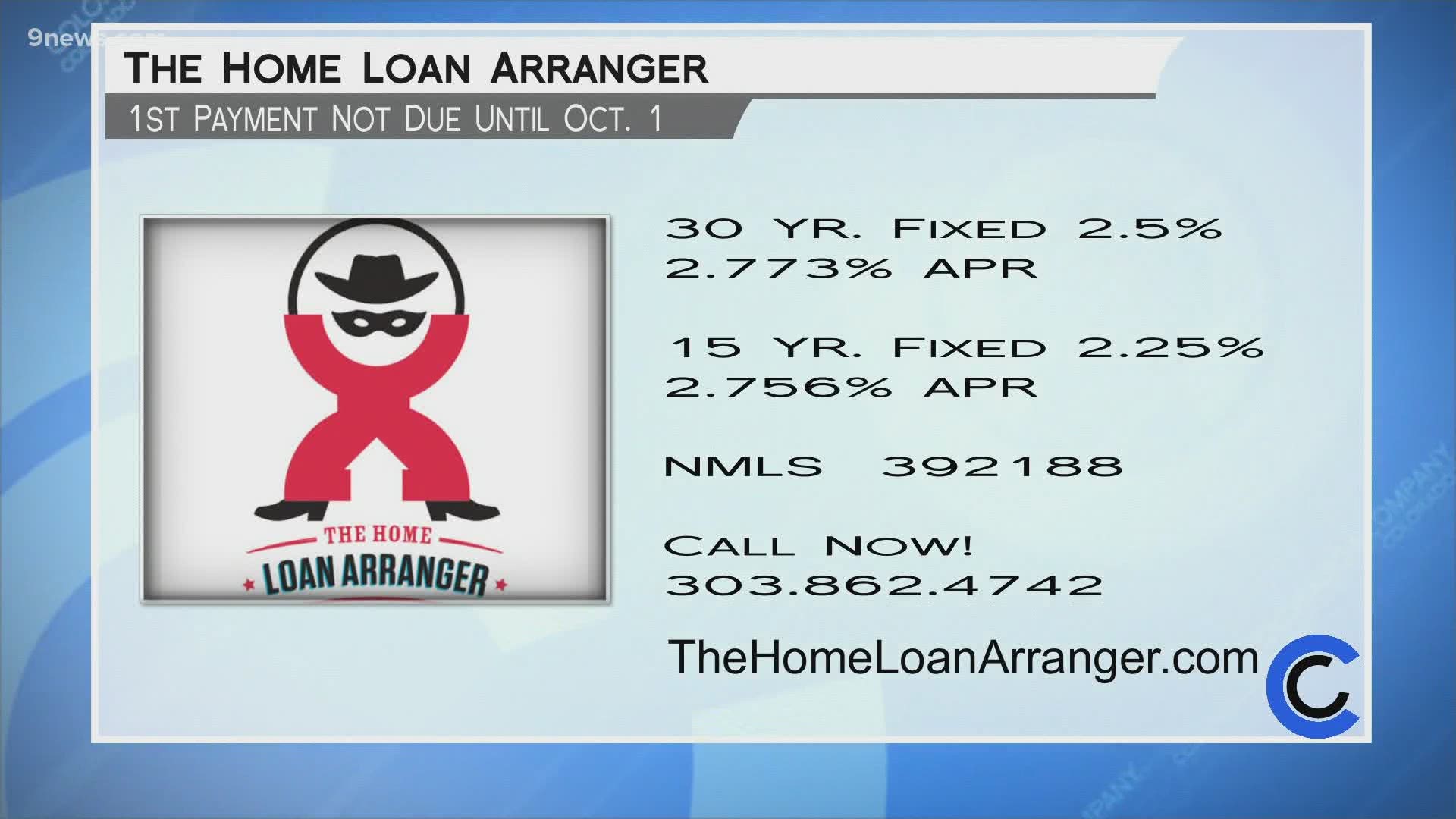 Call 303.862.4742 and start saving money today. Your first payment won't be due until October! Learn more at TheHomeLoanArranger.com.