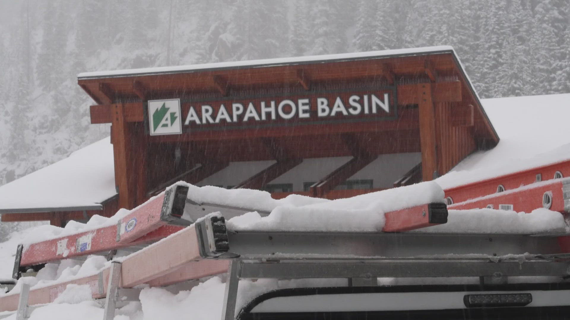 Front Range ski areas like Loveland, Keystone and Arapahoe Basin are much closer to opening after several inches of snow fell in the mountains.