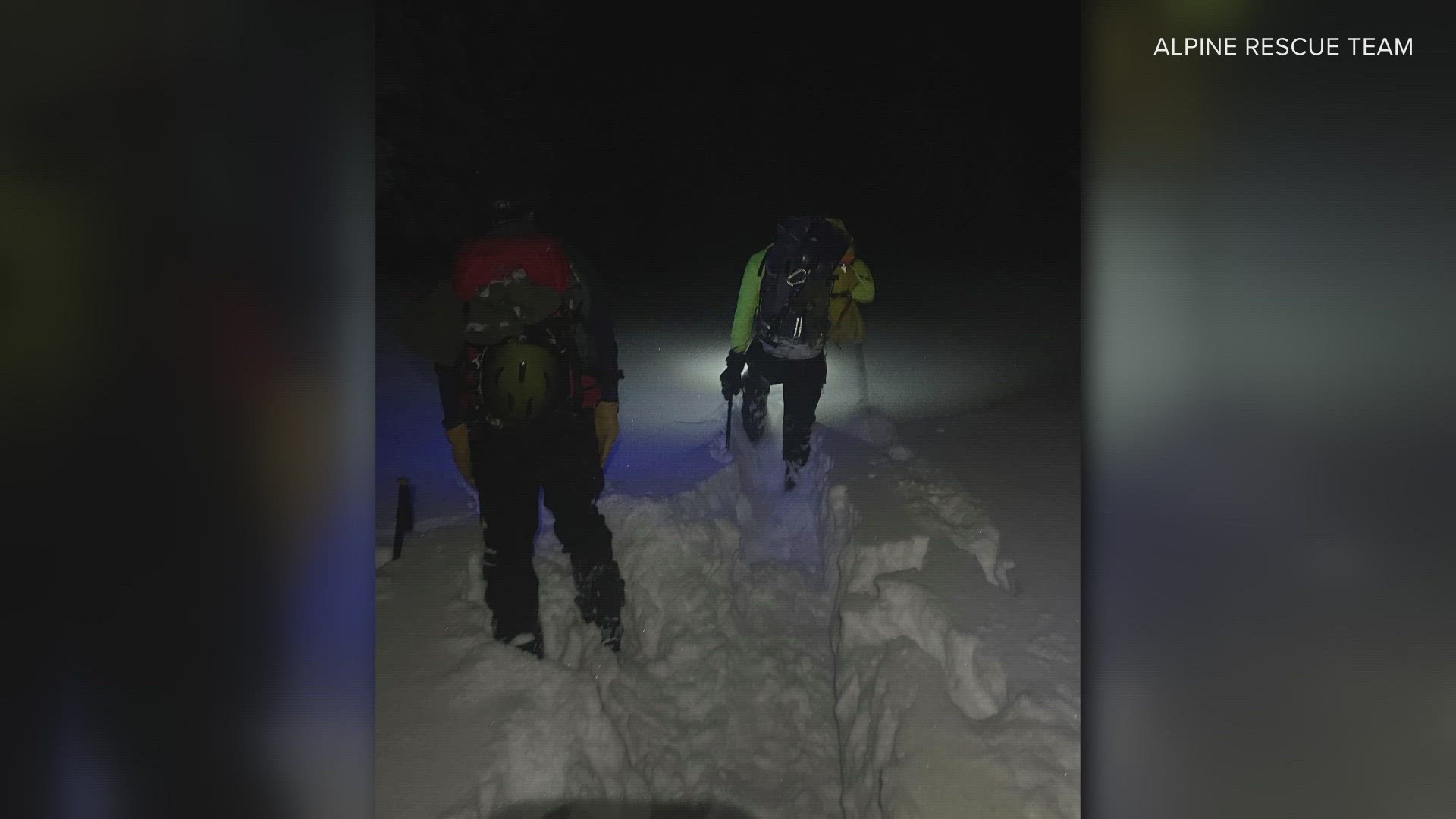 Bren Wilson was trying to plow a rural road when his tractor got stuck.