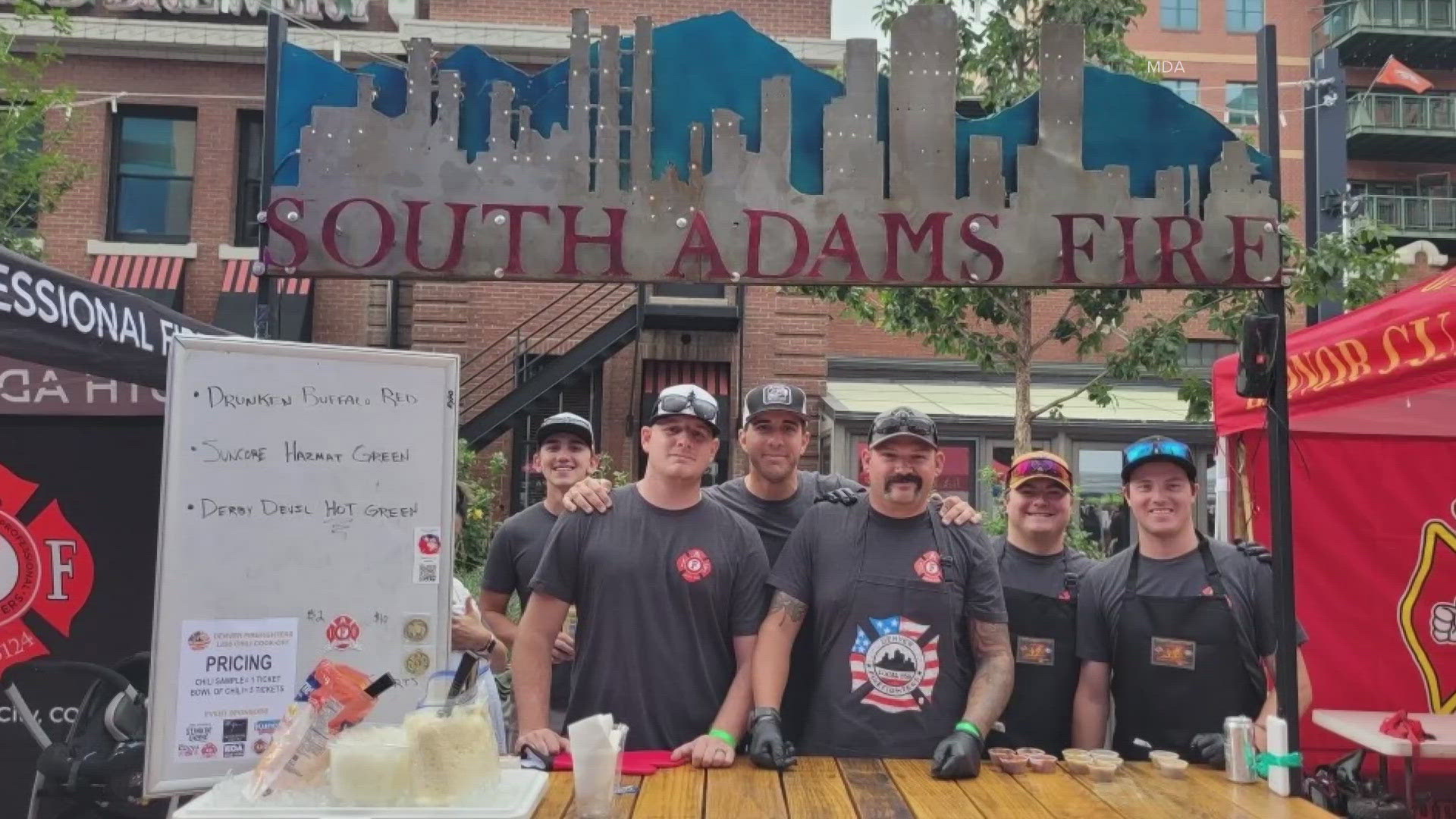 The 35th annual Denver Firefighters Chili Cookoff kicks off Friday in McGregor Square. Proceeds go to benefit the Muscular Dystrophy Association.