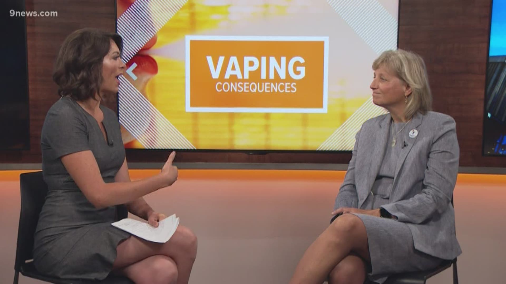 Dr. Robin Deterding from Children's Hospital Colorado specializes in pulmonary issues. She is discussing the dangers of vaping.
