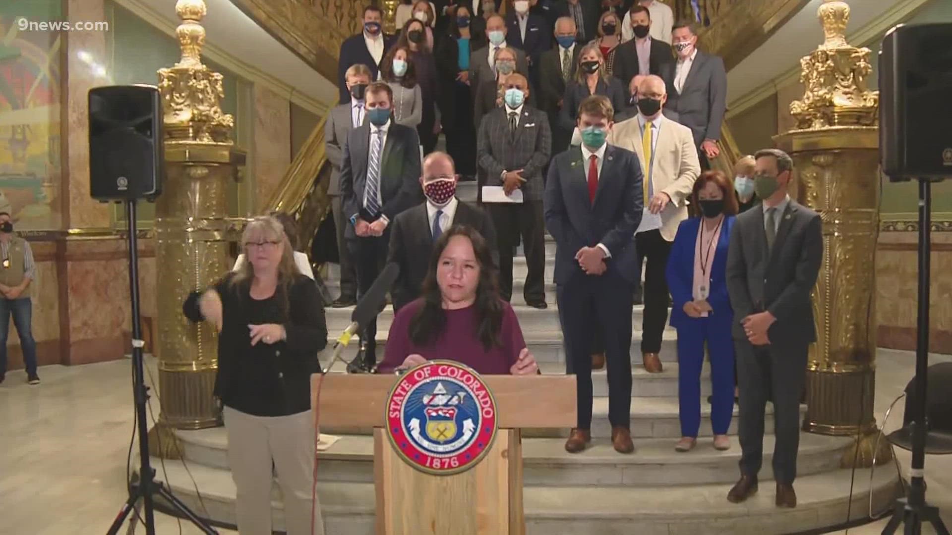Gov. Jared Polis (D-Colo.), legislative and local officials announced a transportation bill that will be introduced into the Colorado legislature on Tuesday.
