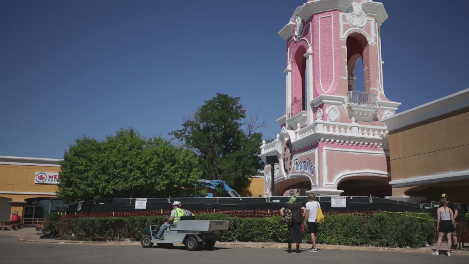 Photos obtained by 9NEWS reveal Casa Bonita as never seen before – areas gutted as work began to make it more accessible and modern.